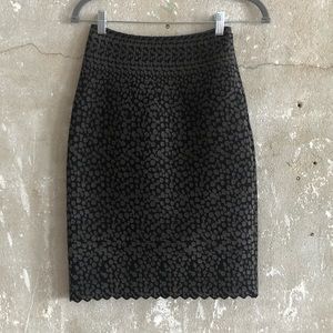 Alaia Animal Print Skirt